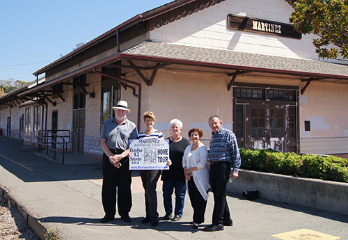 Volunteers working on the Historic Home Tour in Martinez, CA